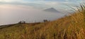Peak of Mount Guntur Indonesia Royalty Free Stock Photo