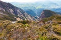 At the peak of Mount Kinabalu, Sabah, Borneo, Malaysia Royalty Free Stock Photo