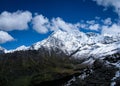Peak of Mount Trisul . Peak of Himalaya