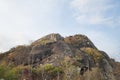 The peak of stone mountain