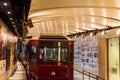 The Peak Tram, running from Garden Road Admiralty to Victoria Peak, Hong Kong Royalty Free Stock Photo