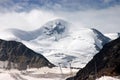 The Peak of Wildspitze (3,774 m /12,382 ft) Royalty Free Stock Photo