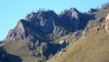 The peaks of the Altai Mountains. The western spur of the Iolgo ridge. Gorny Altai.