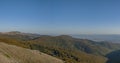 The peaks of the Balkan Mountains Royalty Free Stock Photo