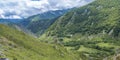 Peaks of Central Massif from Sotres, Picos de Europa National Park, Spain