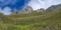 Peaks of Central Massif from Sotres, Picos de Europa National Park, Spain