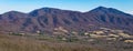 Peaks Of Otter fron the Blue Ridge Parkway Royalty Free Stock Photo