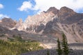 Peaks over Tonquin Valley in Jasper