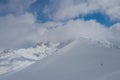 Peaks of the Tatra mountains.Tatrzanski park Royalty Free Stock Photo