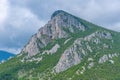 Peaks of Vrachanski balkan mountain range in Bulgaria