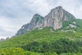 Peaks of Vrachanski balkan mountain range in Bulgaria