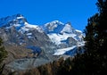 Peaks of Zermatt Royalty Free Stock Photo