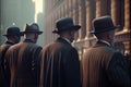 Peaky Blinders mafia men style 1900s