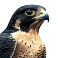 Peale\'s falcon Bird on Transparent Background - Ai Generated Royalty Free Stock Photo