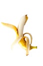 Pealed banana Royalty Free Stock Photo