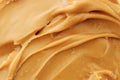 Peanut Butter Background with swirls Royalty Free Stock Photo