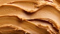 Peanut butter background, top view Royalty Free Stock Photo