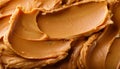 Peanut butter background, top view Royalty Free Stock Photo