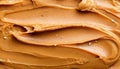 Peanut butter background, top view Royalty Free Stock Photo