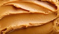 Peanut butter background, top view Royalty Free Stock Photo