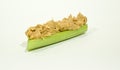 Peanut Butter and Celery Royalty Free Stock Photo