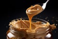 Peanut butter. Generate Ai Royalty Free Stock Photo