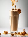 Peanut butter milkshake