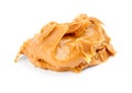 Peanut butter spread isolated