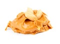 Peanut butter spread isolated