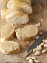 peanut butter used to make bread sandwiches