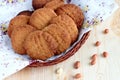 Peanut cookies Royalty Free Stock Photo