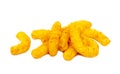 Peanut, corn puffs Royalty Free Stock Photo