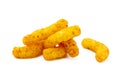 Peanut, corn puffs Royalty Free Stock Photo