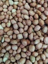Peanut, ground nut, goober,pindar or monkey nut texture Royalty Free Stock Photo
