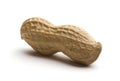 Peanut isolated on white background Royalty Free Stock Photo