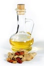 Peanut, nuts and oil Royalty Free Stock Photo