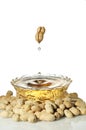 Peanut oil Royalty Free Stock Photo