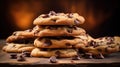 peanut stack cookies food