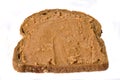 Peanutbutter sandwich Royalty Free Stock Photo