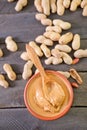 Peanuts butter Royalty Free Stock Photo