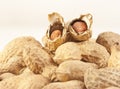 Peanuts close up Royalty Free Stock Photo