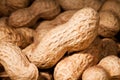 Peanuts macro Royalty Free Stock Photo