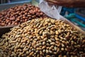 Peanuts for sale in Medan, Sumatra, Indonesia