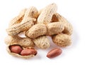 Peanuts in shell Royalty Free Stock Photo