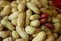 Peanuts in the skin Royalty Free Stock Photo