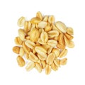 Peanuts snack isolated