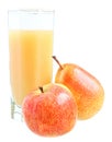 Pear apple juice Royalty Free Stock Photo