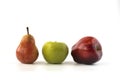 Pear and apples Royalty Free Stock Photo