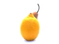 Pear and lemon. Royalty Free Stock Photo