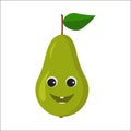 Pear character icon